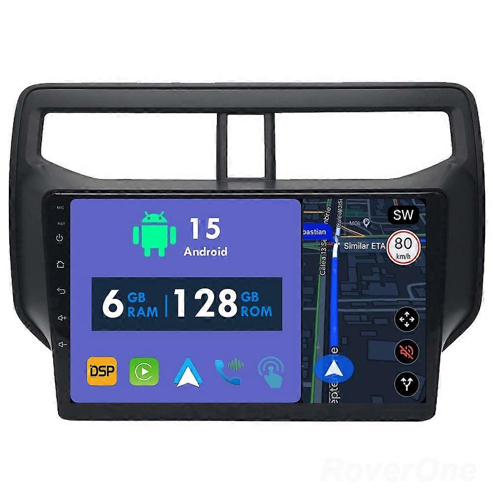 Car Radio 6G+128G CarPlay GPS Navigation Head Unit for Toyota Rush 2017 - 2020 Android Auto Bluetooth Stereo Touch Screen