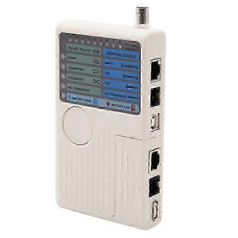 RJ11 RJ45 USB BNC LAN Network Cable Tester Remote LAN Cables Tracker Detector 4 in 1 Fast Tester To Hwy