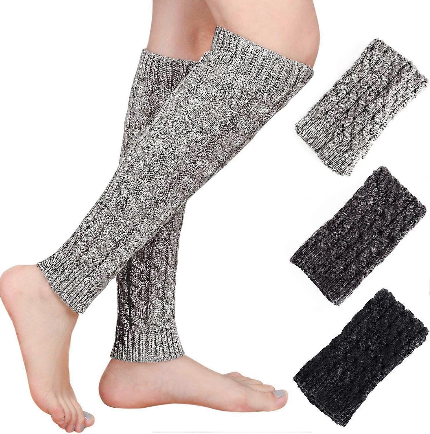 3Pcs Leg Warmers, Warm and Comfortable, Perfect Winter Gift