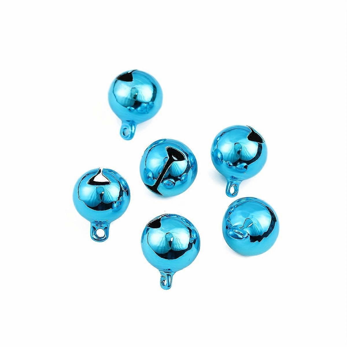 25 db-os karácsonyi dekorációs hangulat színes vas csengőkkel, barkács ékszerekhez