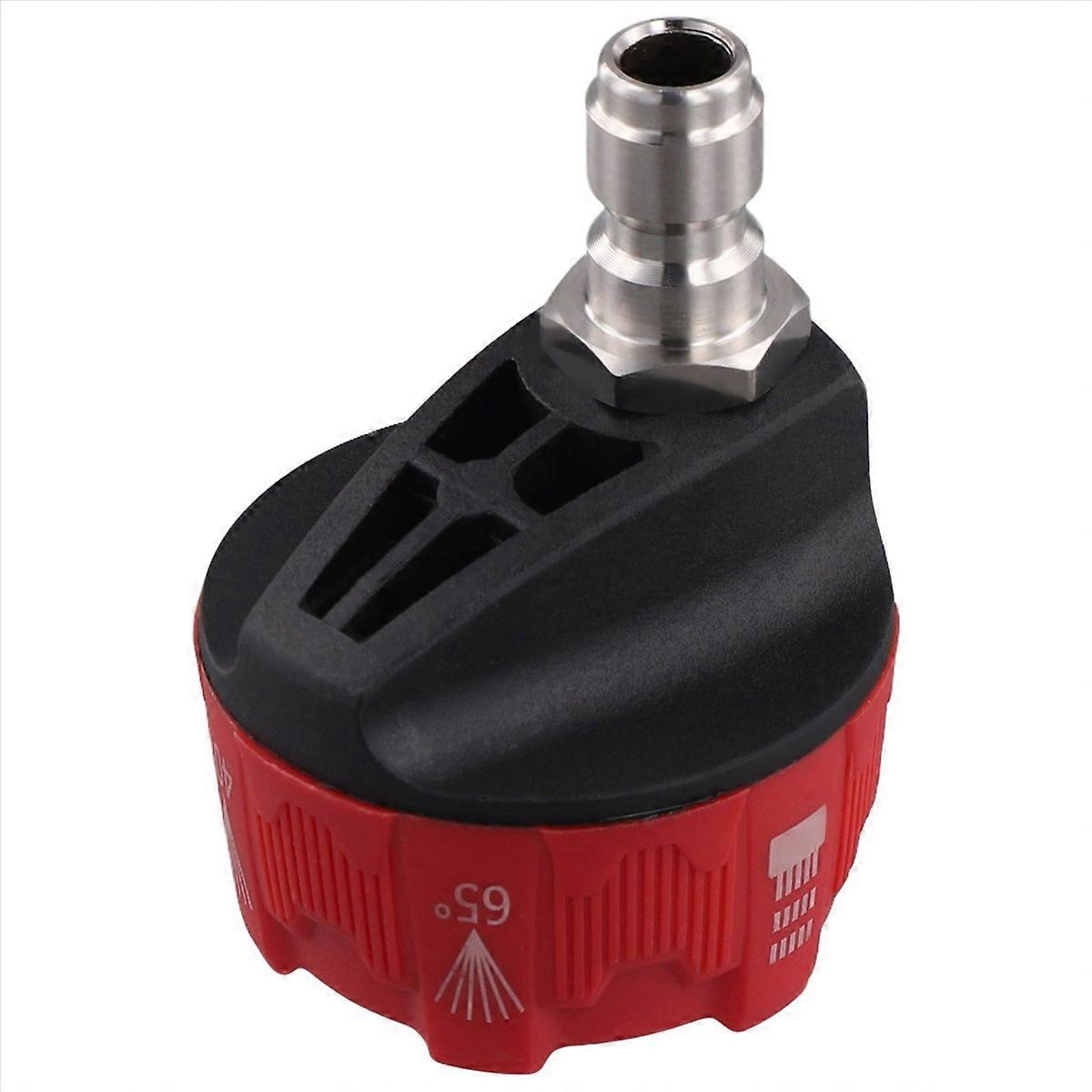 High Pressure Washer Nozzle Adjustable Cleaning Nozzles Reddish Black