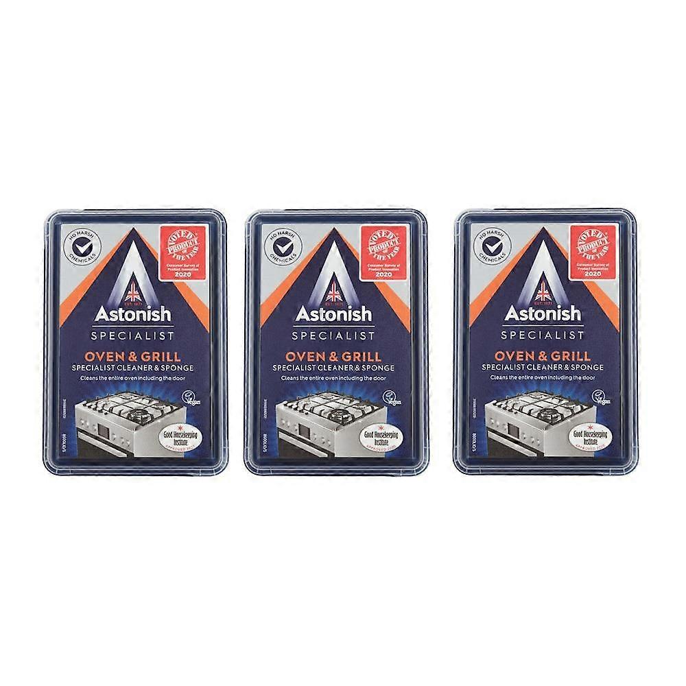 Astonish Oven & Grill Cleaner 250g (3 Pack)