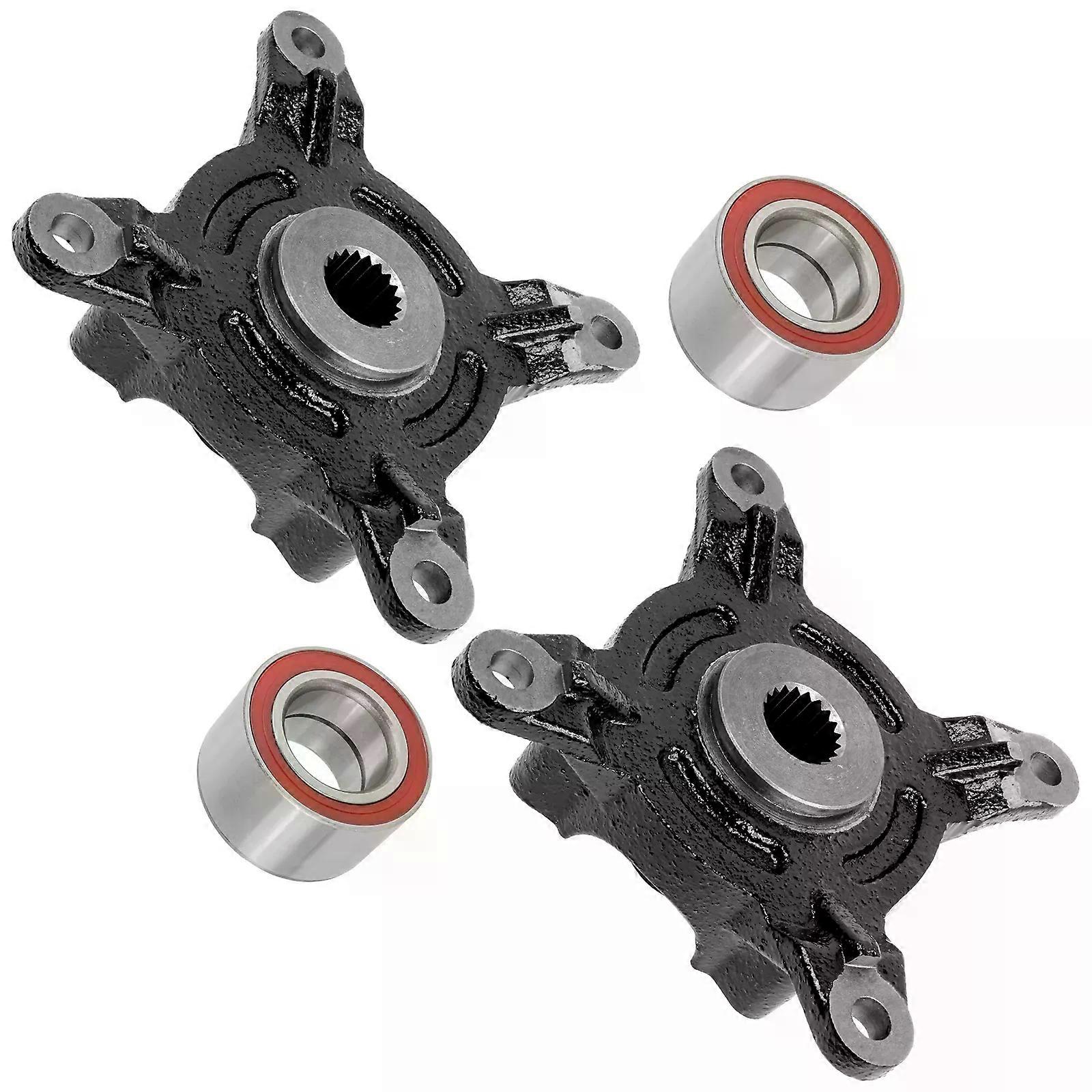 Front Left And Right Wheel Hub W/ Bearing for Polaris Ranger ETX 2015-2016 NO.06131