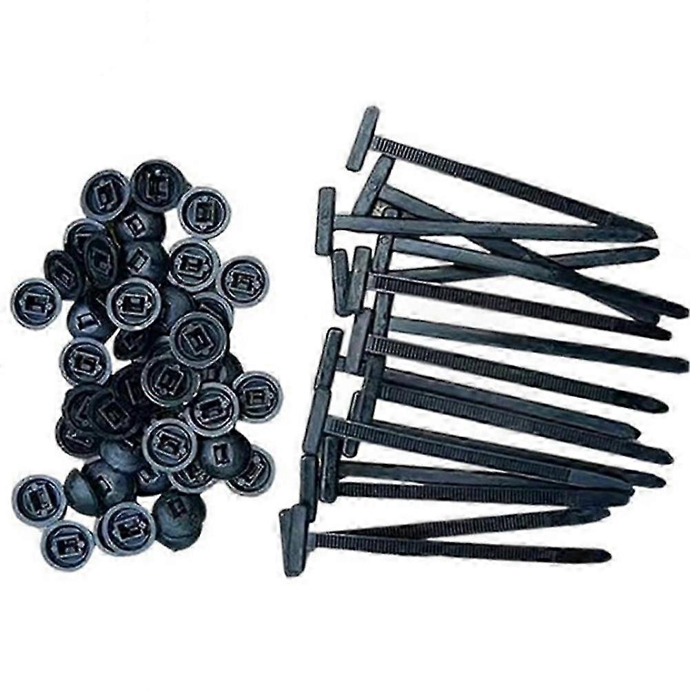 Self-locking zip ties for vehicles - universal nylon cable tie buckle 20-100pcs