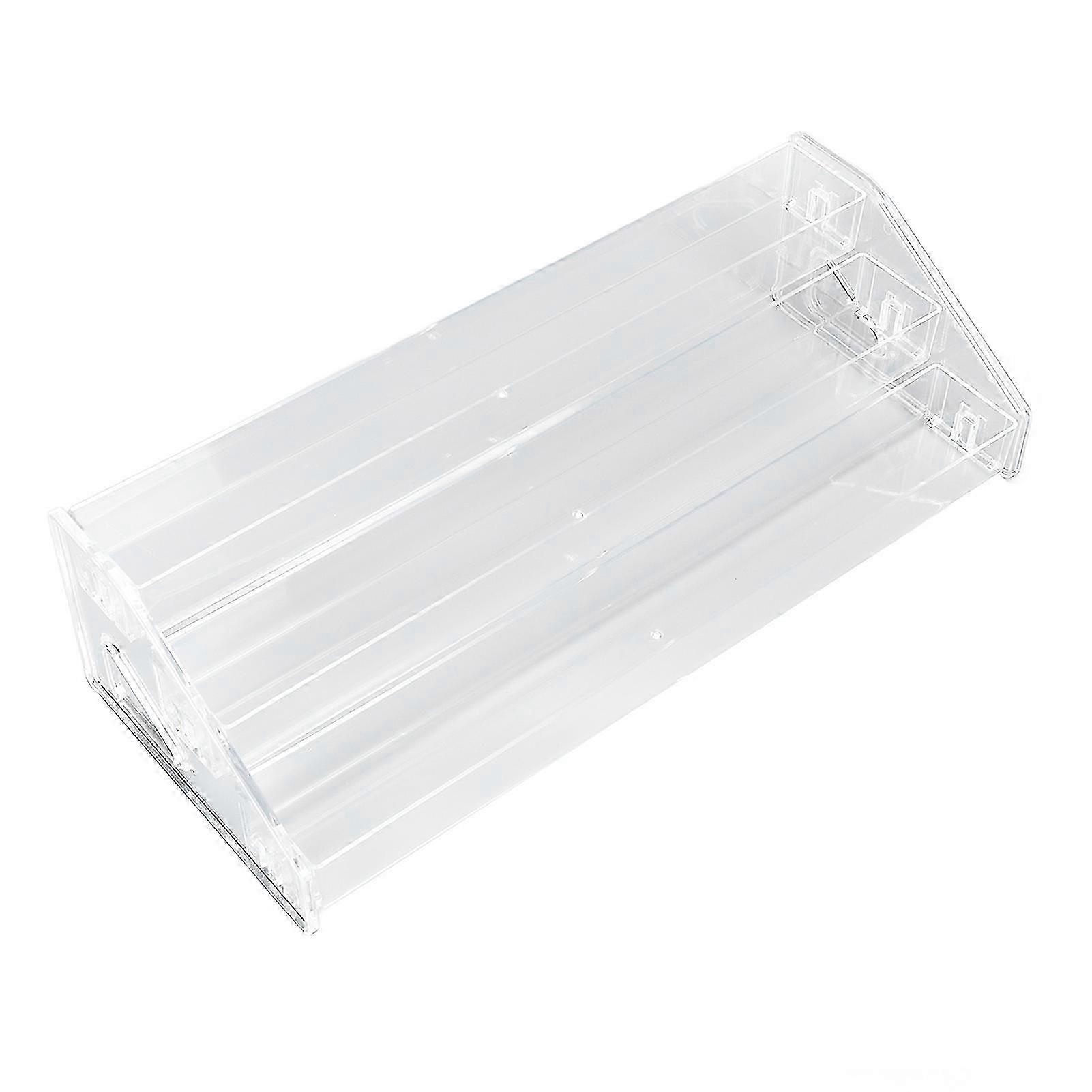 3-Tier Transparent Eyeshadow Palette Organizer, Space-Saving Cosmetic Storage for Makeup Essentials