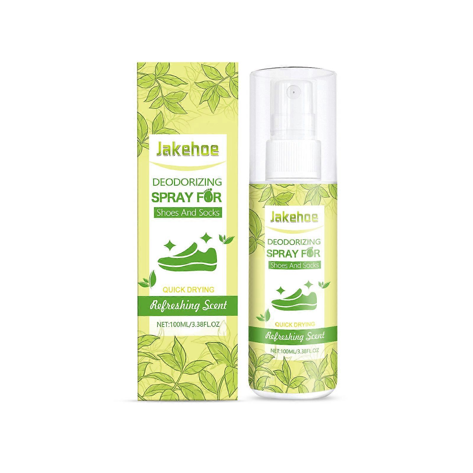 Shoe And Sock Deodorizing Spray Contains Silver Ions And Green Tea Extract