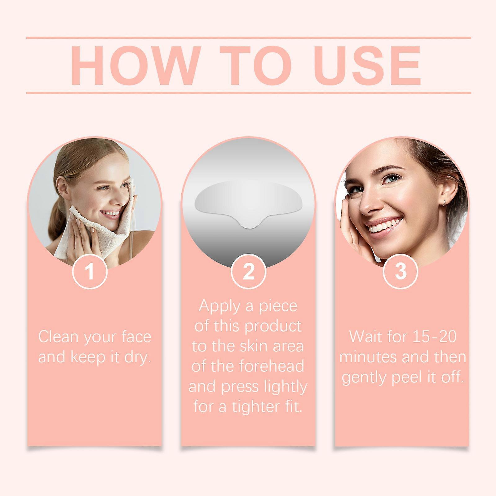 EELHOE Forehead Patch, Gently Moisturizes And Hydrates Moisturizing And Tender Forehead Skin Hydrating Daily Care Patch