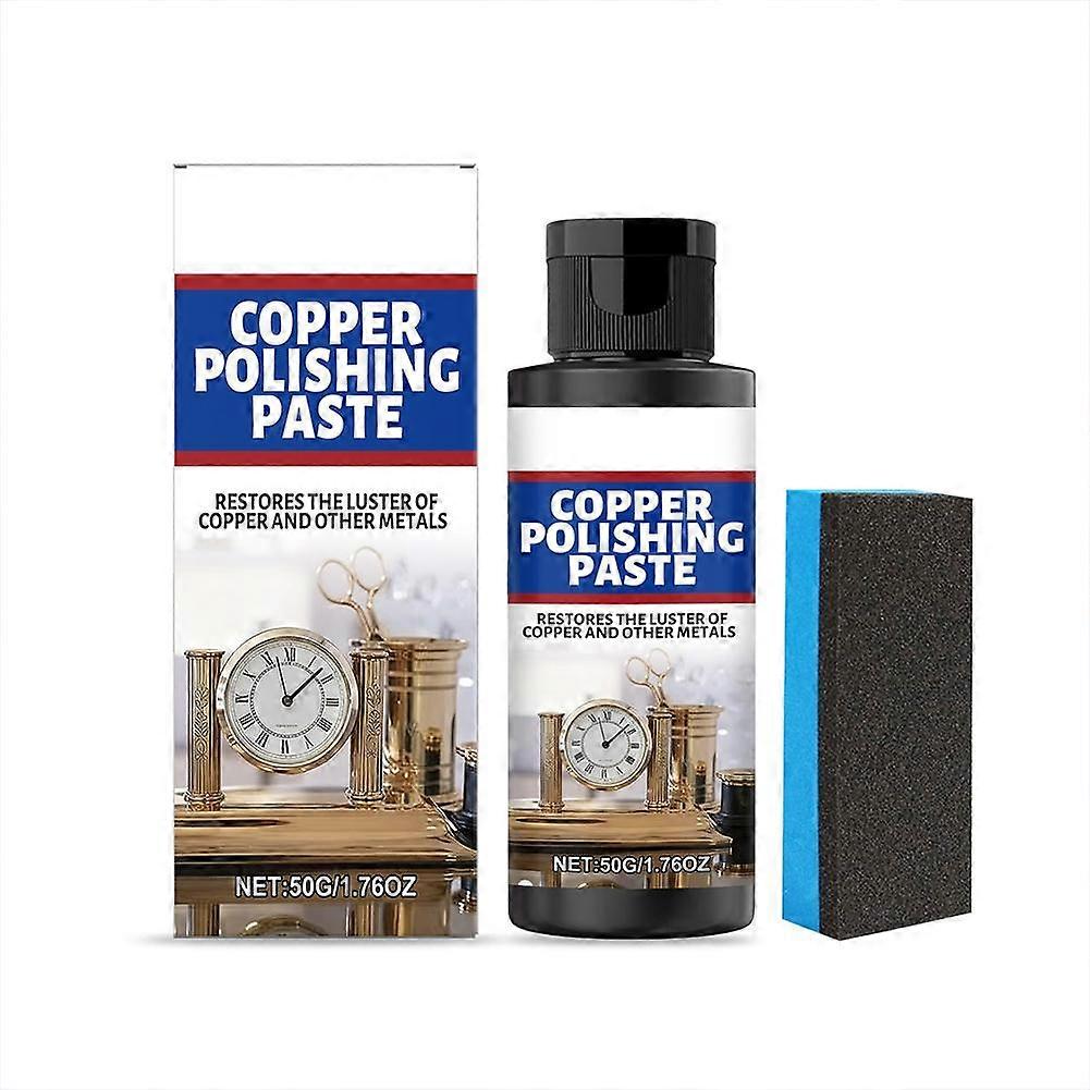 50g Copper Polishing Paste for Home Maintenance Quickly Removes Rust and Restores Shine
