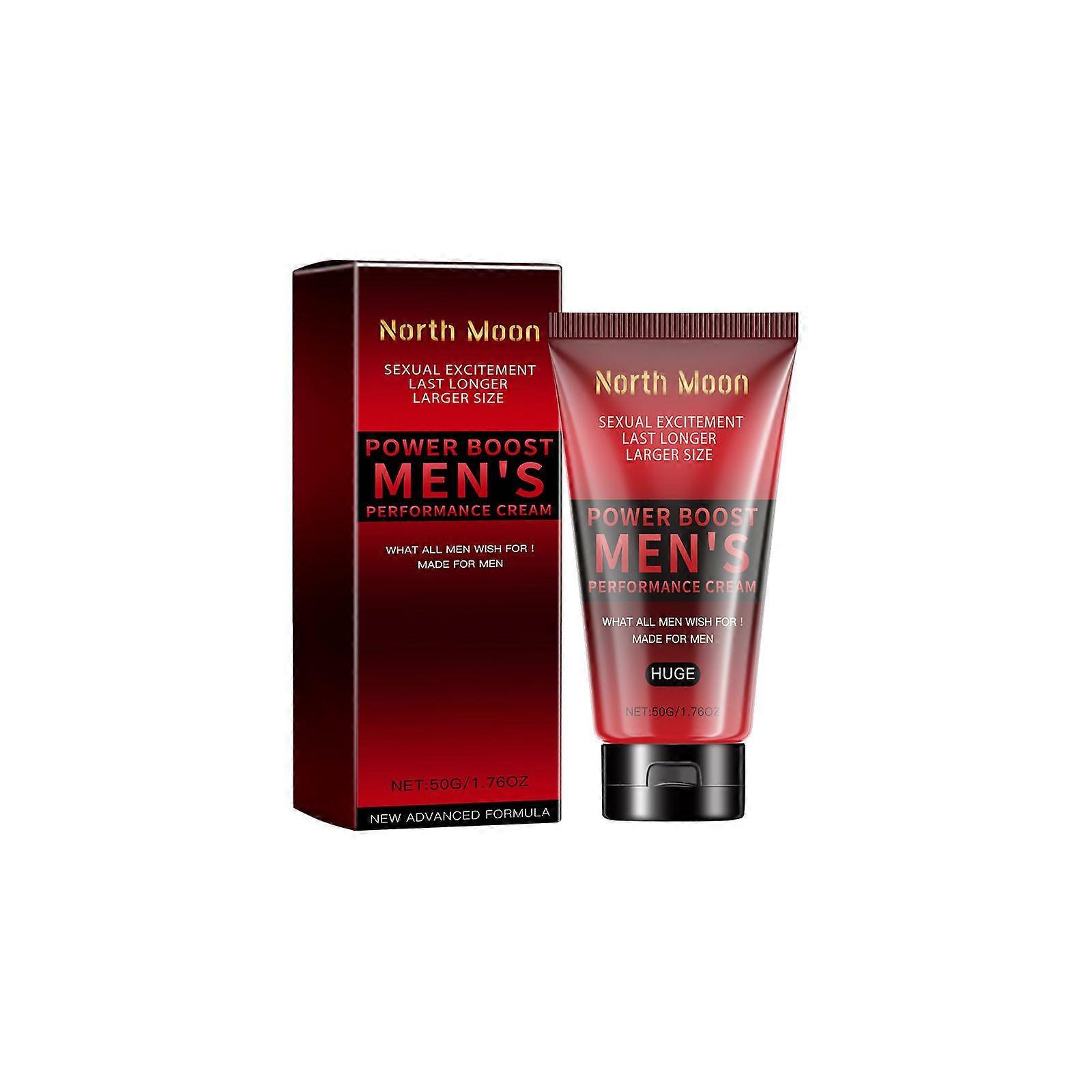 Men's Performance Cream Contains Mint Extract And Vitamin E (Tocopherol)