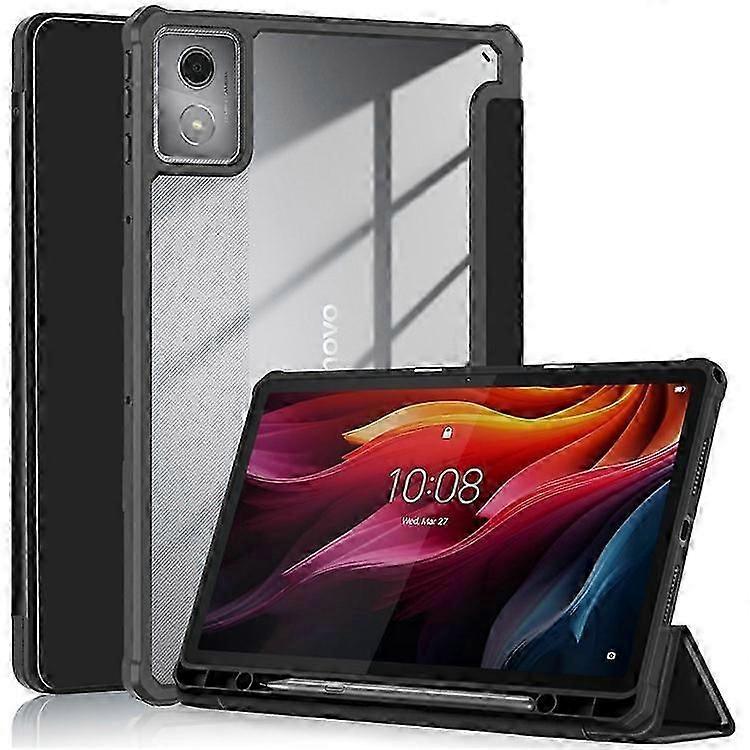 Lenovo Tab K11 Plus TB230XCケースに対応、自動スリープ/ウェイクPUレザーフリップタブレットカバー三つ折りスタンド