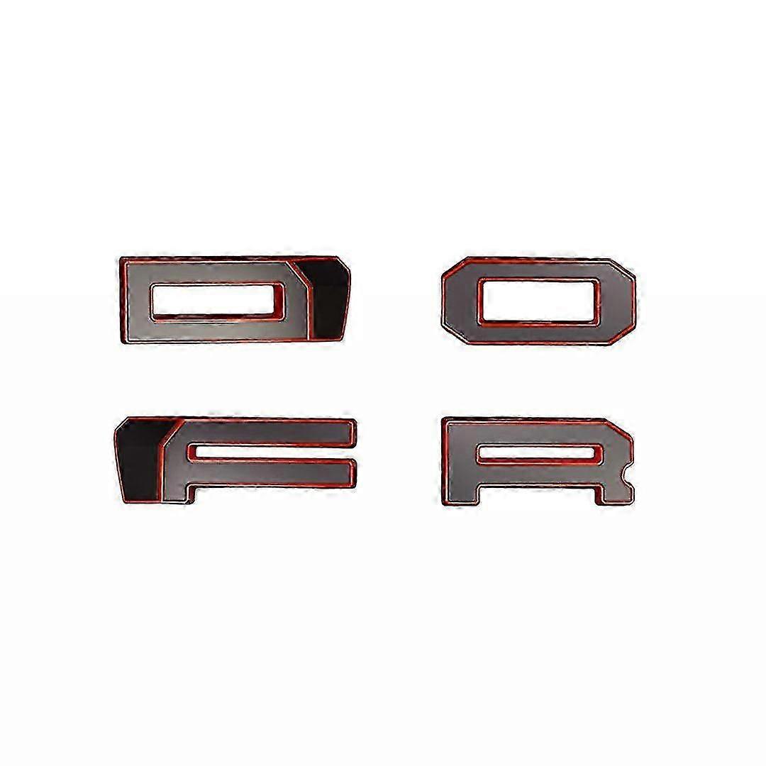 4 Letters For Modified Mesh Grill Grille For Ranger 2019-2020 T8 Px3 Mk3 Xl Xl+ Xls Xlt Limited Wildtrak Pickup Trucks