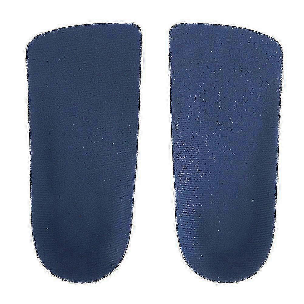 Unisex sports half insole for height increase and arch support