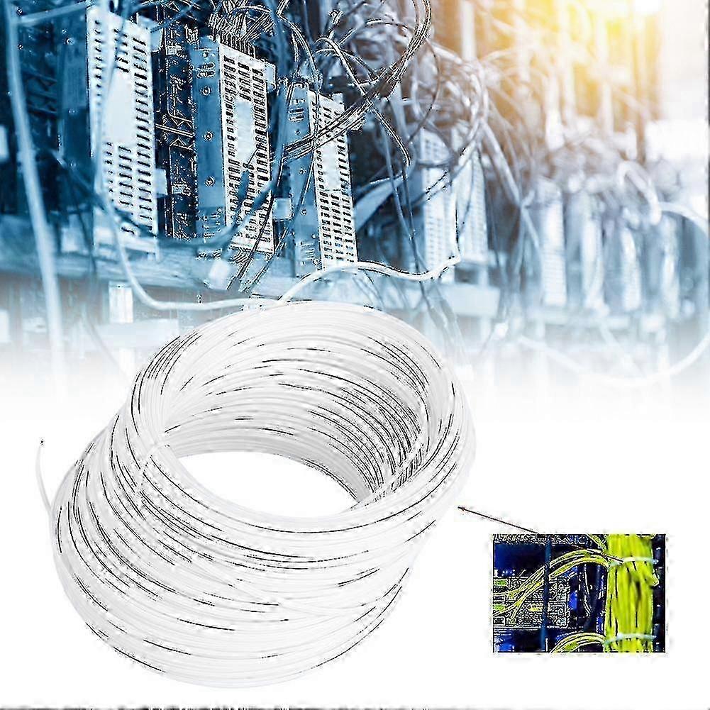 Galvanized DIY Iron Wire White Twist Ties Material Protective 0.55mm Single Core Inside 2025