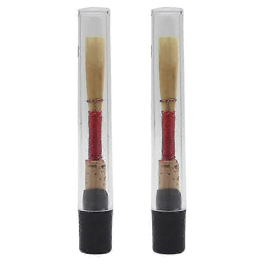 2pcs Durable Oboe Reeds Accessory for Woodwind Instruments (assorted Color)