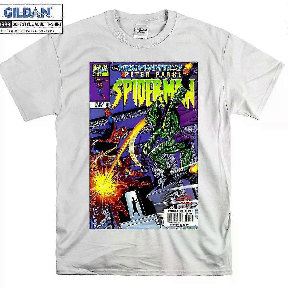 Camiseta con póster vintage de Spider-Man de Marvel Peter Park, Capítulo Final 2
