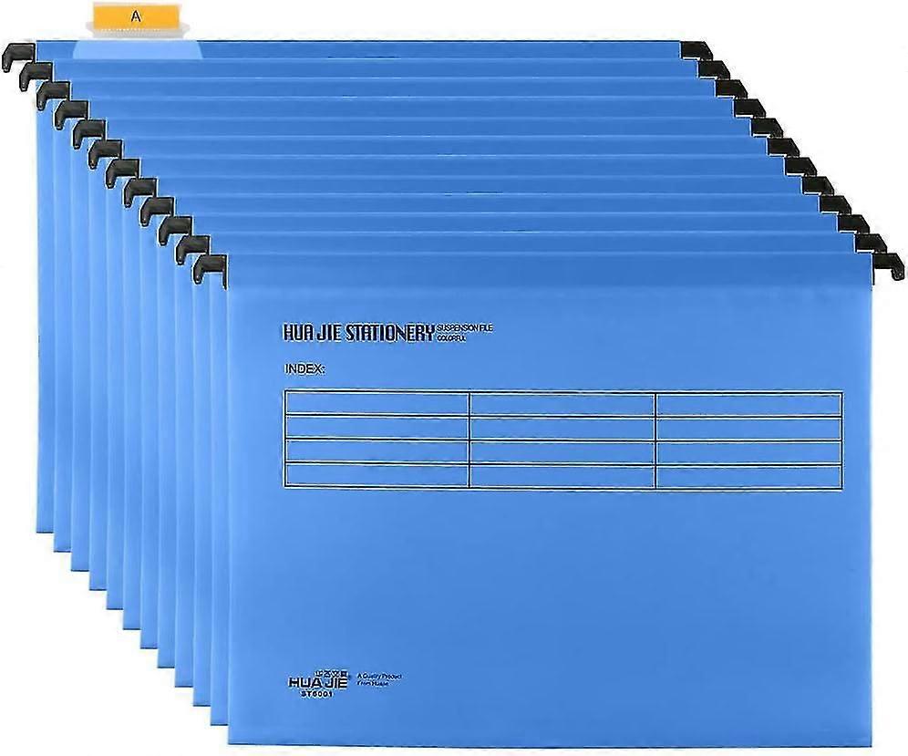 A4 Suspension Files With Tabs And Card Inserts For Filing Cabinets, Polypropylene A4 Hanging Filing Storage Folders Interior Folders For Office Home S