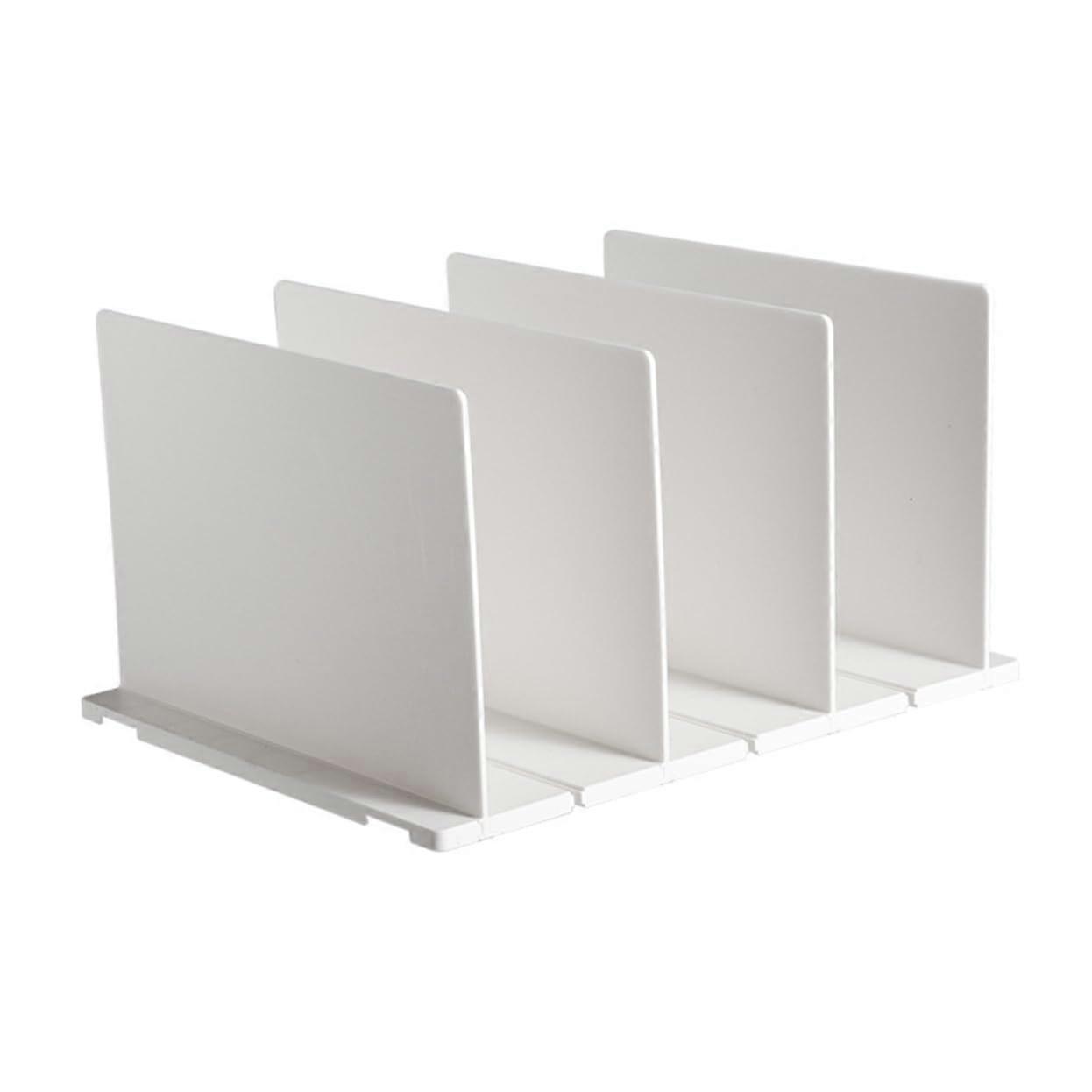Closets Shelf Separator Easy Clip Fit Sturdy Wardrobe Partition For Shelves