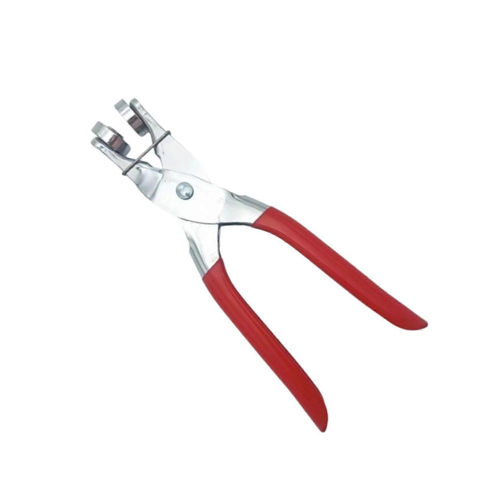 Metal Grommet Pliers For 6mm/12mm Eyelet Installation Ergonomic Handle Reduce Fatigue During Prolonged Use Tool Multicolor