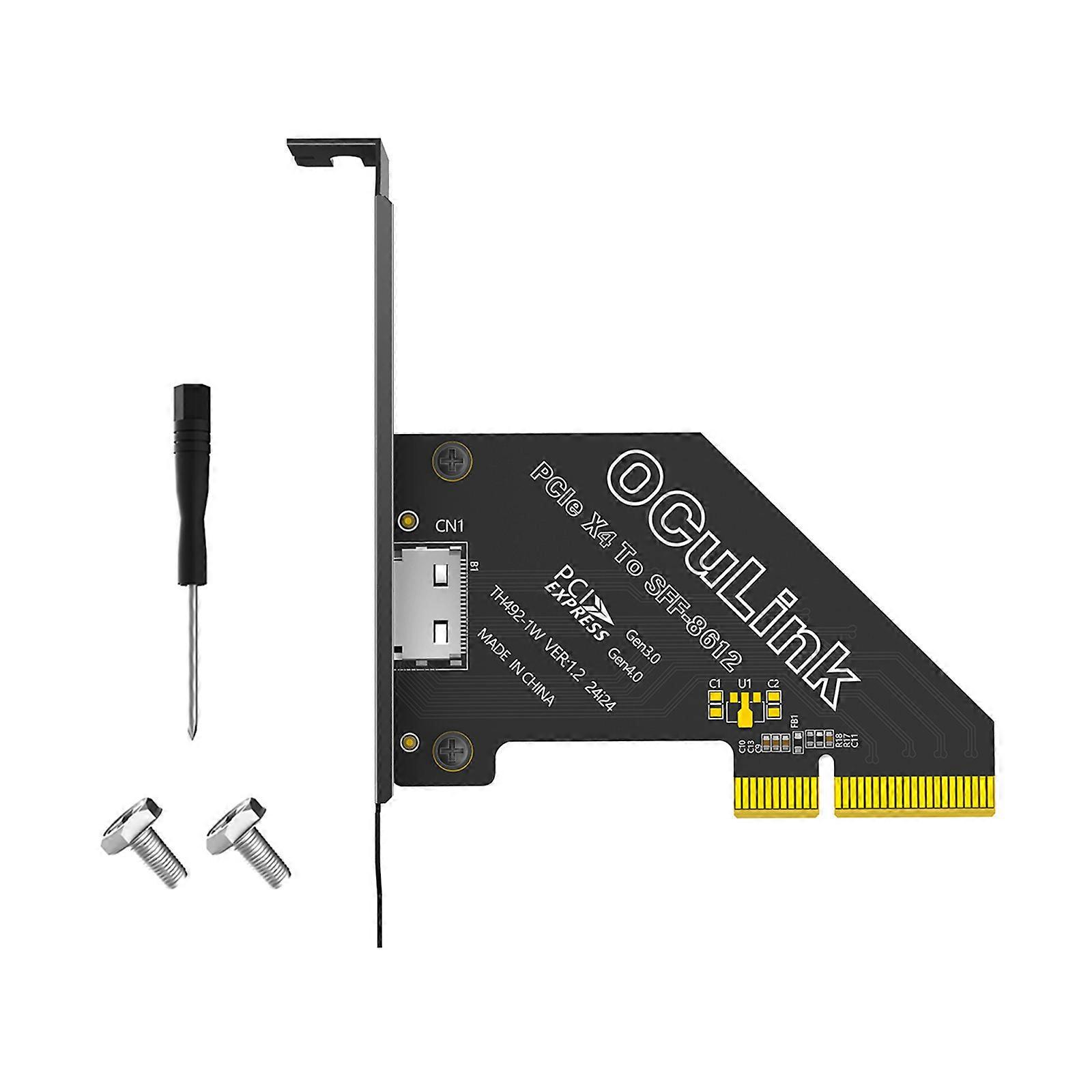 PCIe for External 8611/8612 Devices Optimizing Storage and Flexibility Multicolor