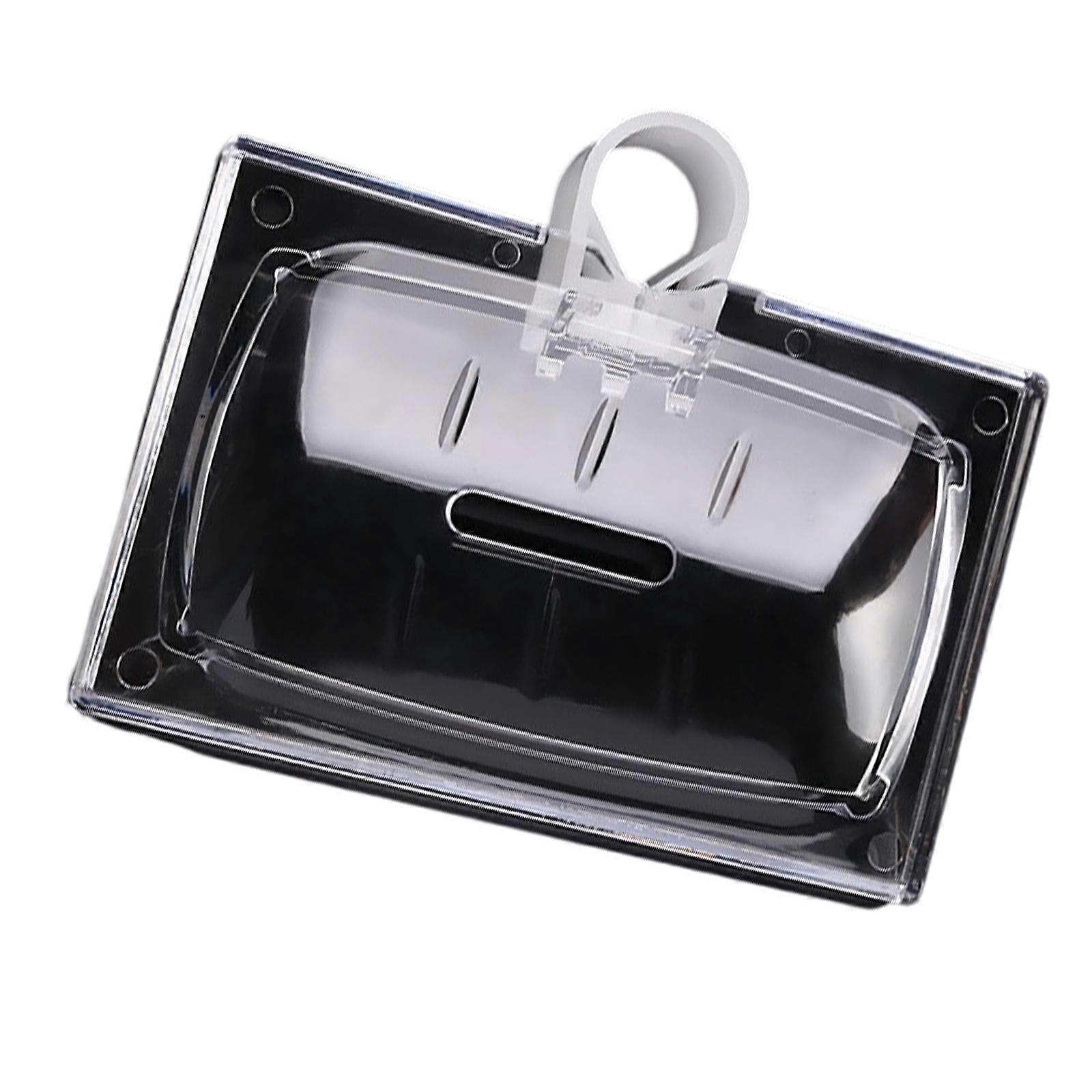 Club Soap Planner Tray With Effluent Structure Clear Plastic Building Not Slip Base For Shower Sink Countertop Permanent Bath Addition Multicolor