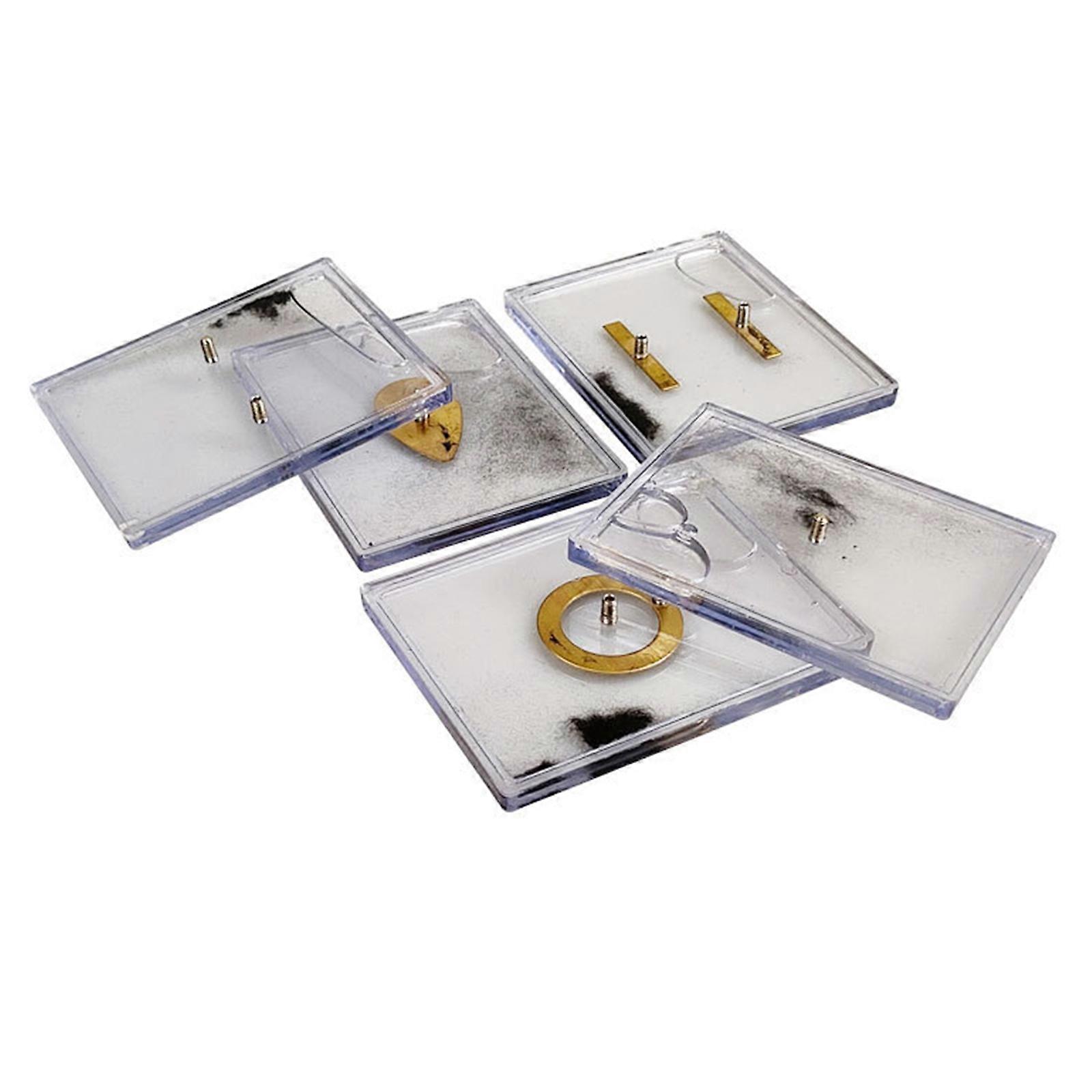 Comprehensive Electric Field Lines Demonstration Set With 5 Glass Boards For Physics Classroom Experiments And Education Multicolor