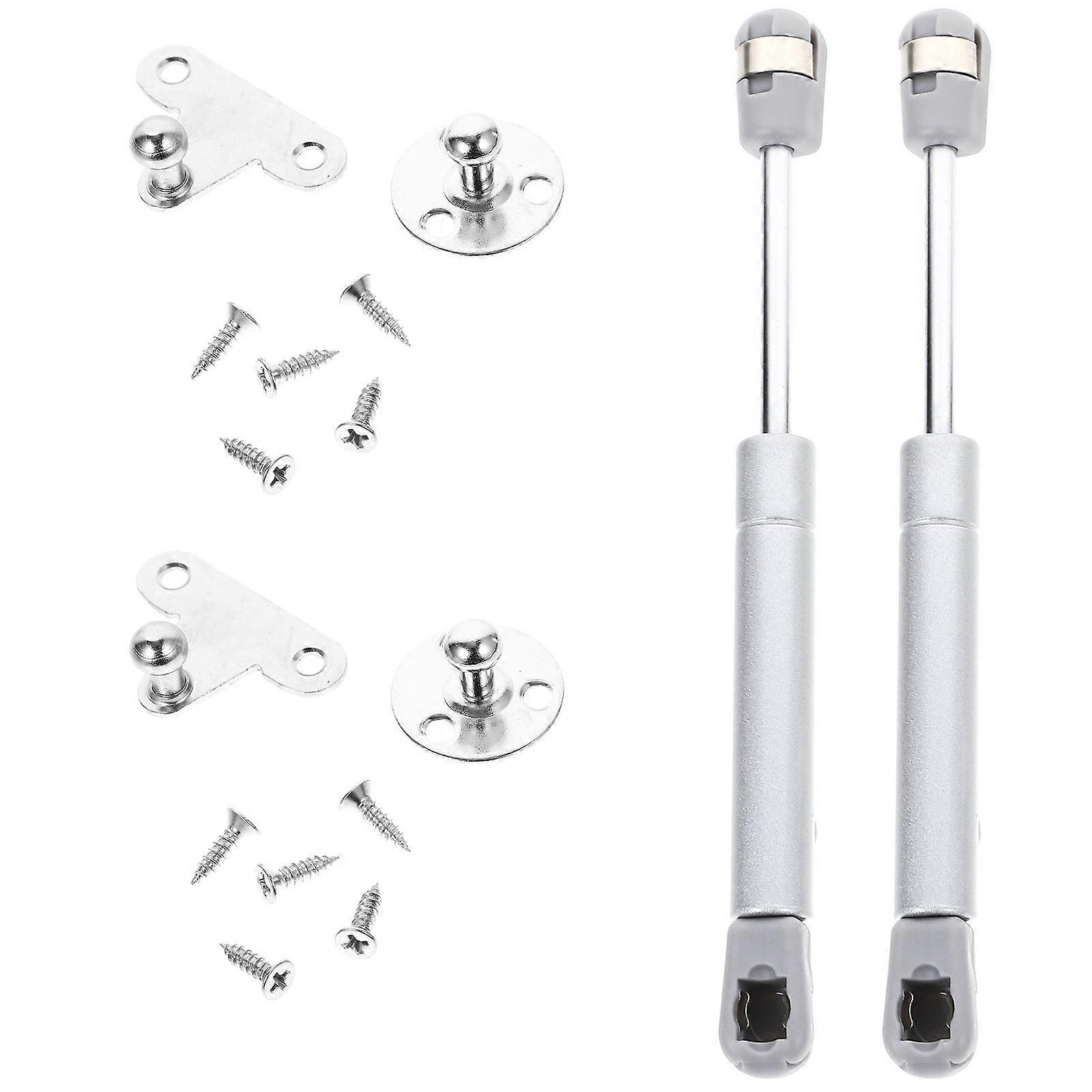 2pcs Lid Support Hinge 8 Inch Kitchen Cabinet Hinge Pneumatic Folding Lid Stay