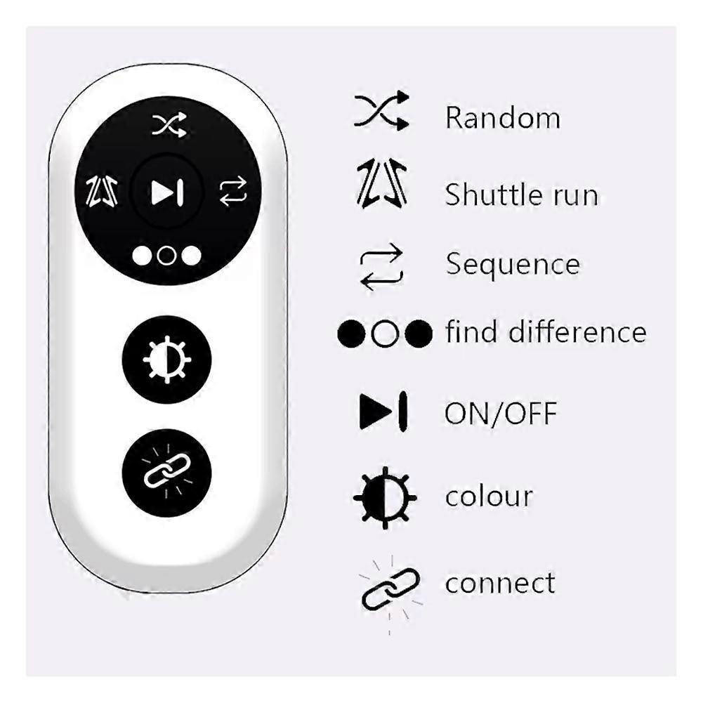 Training Lighting System Reaction Lamp Wireless Induction Children Fitness Training System Sensitivity