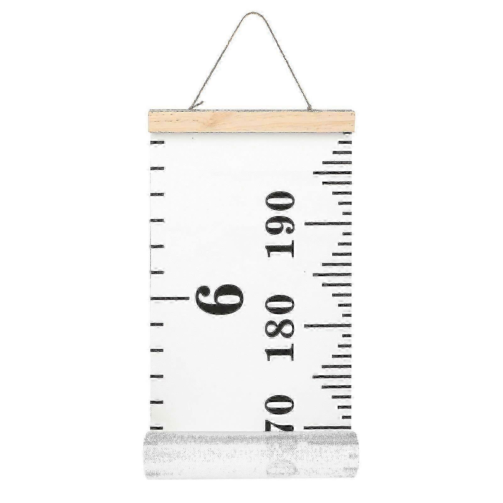 m Removable canvas height chart for nursery with size 79" x 7.9"