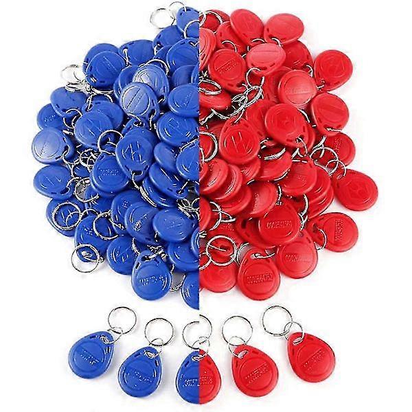 100pcs 125Khz Proximity Id Card Rfid Key Tag Access Control Key For Door Opening System