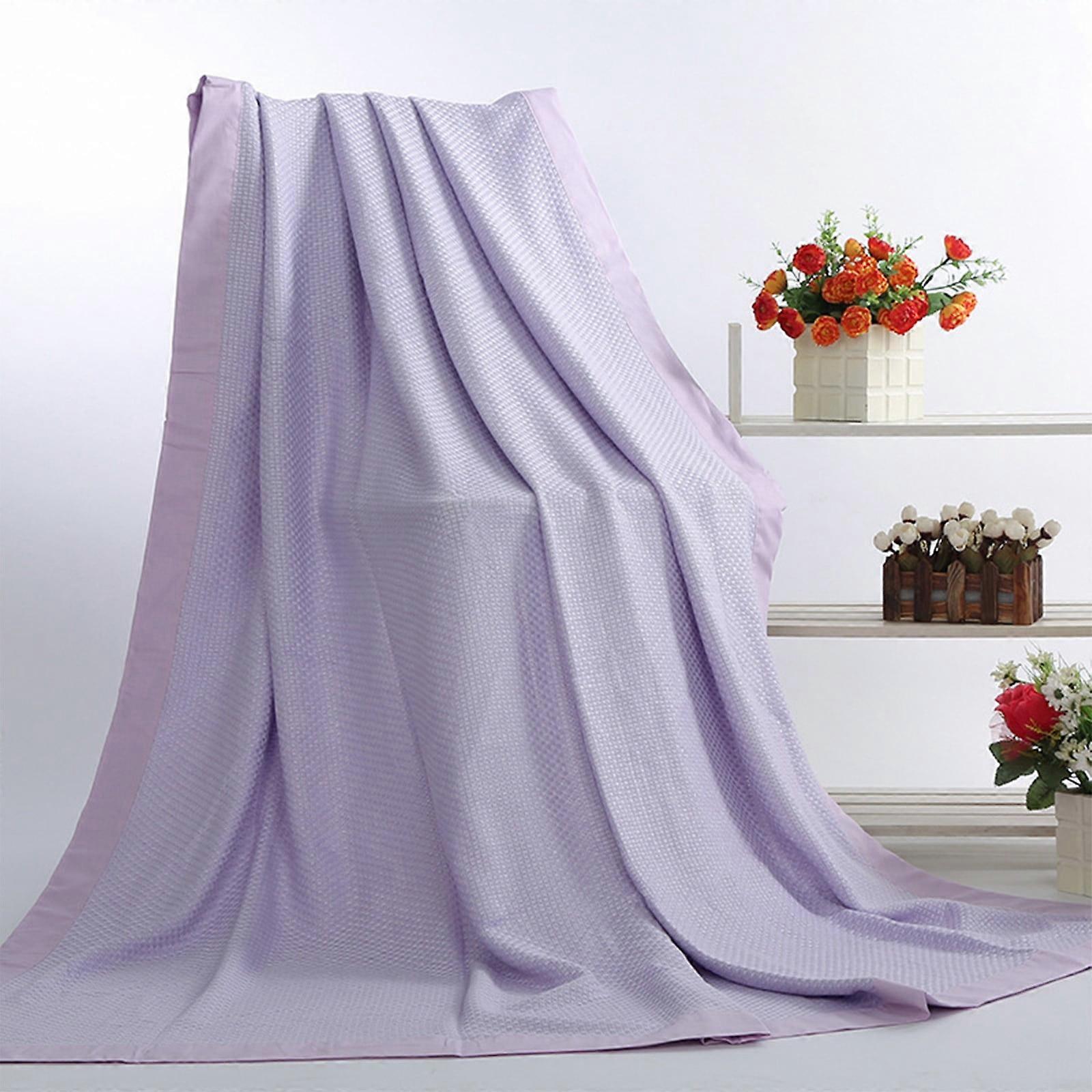 Ice Blanket, Fiber Blanket, Suitable for Hot Sleepers to Sleep Sweat, and Breathable Summer Ice Blanket, Ice Blanket, Summer Blanket