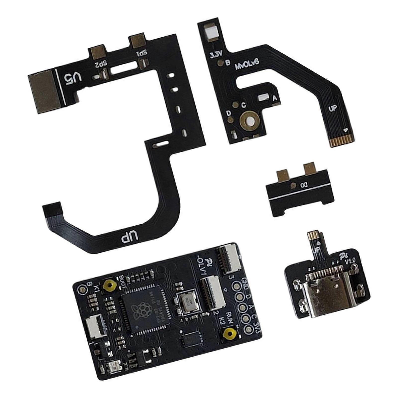 Game Console Internal Repair Cable Repair Kit For Gamepad Button Volumes Controls With Gold Plating Connector Multicolor