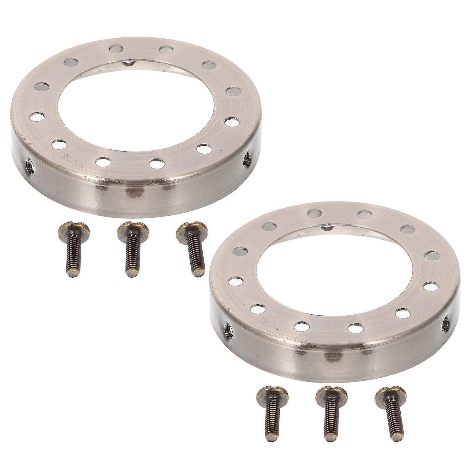 4 pcs Lamp Shade Ring Lamp Shade Adapter Light Fixture Part Decorative Ring