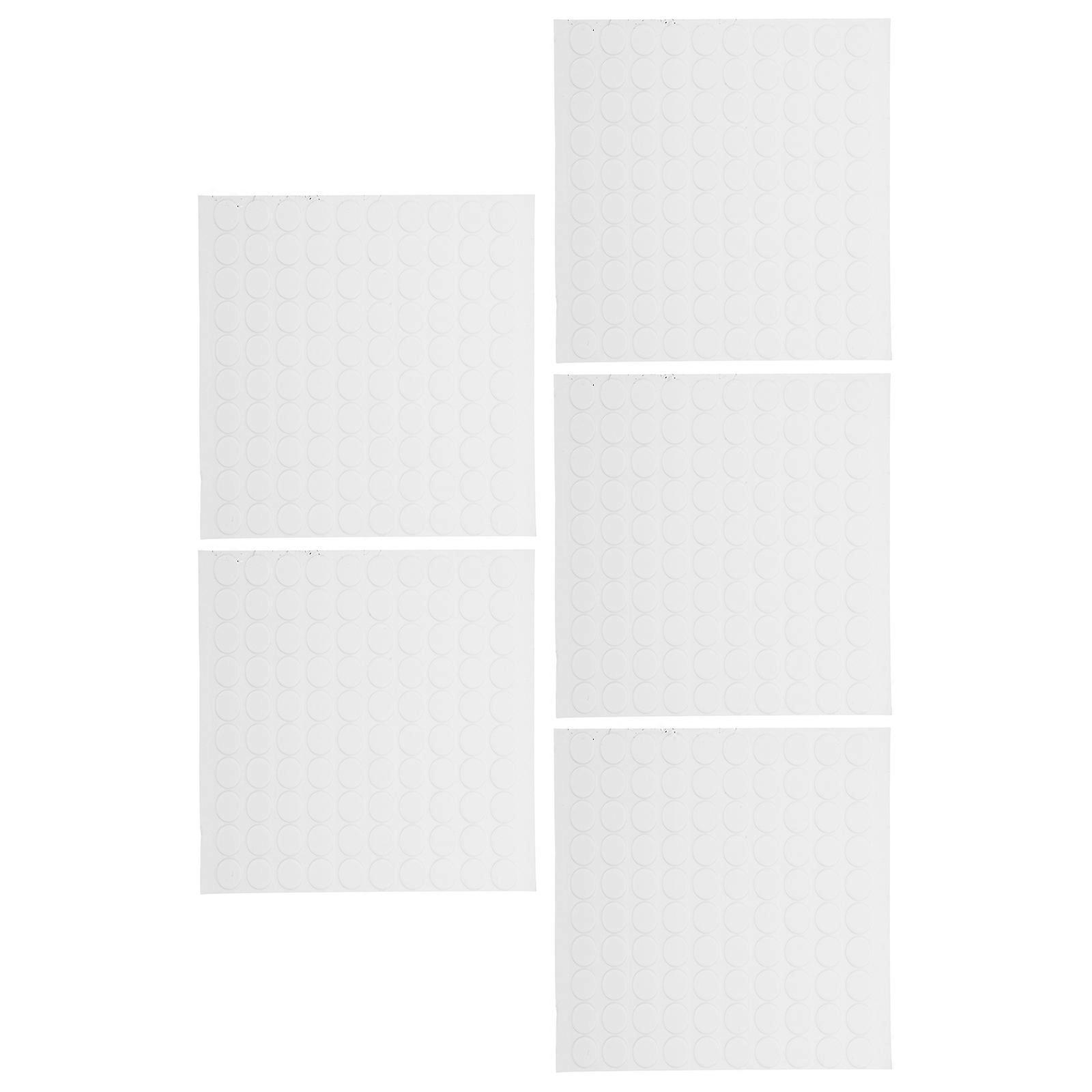 Clear Double Sided Adhesive Dot Round for Decoration 500Pcs