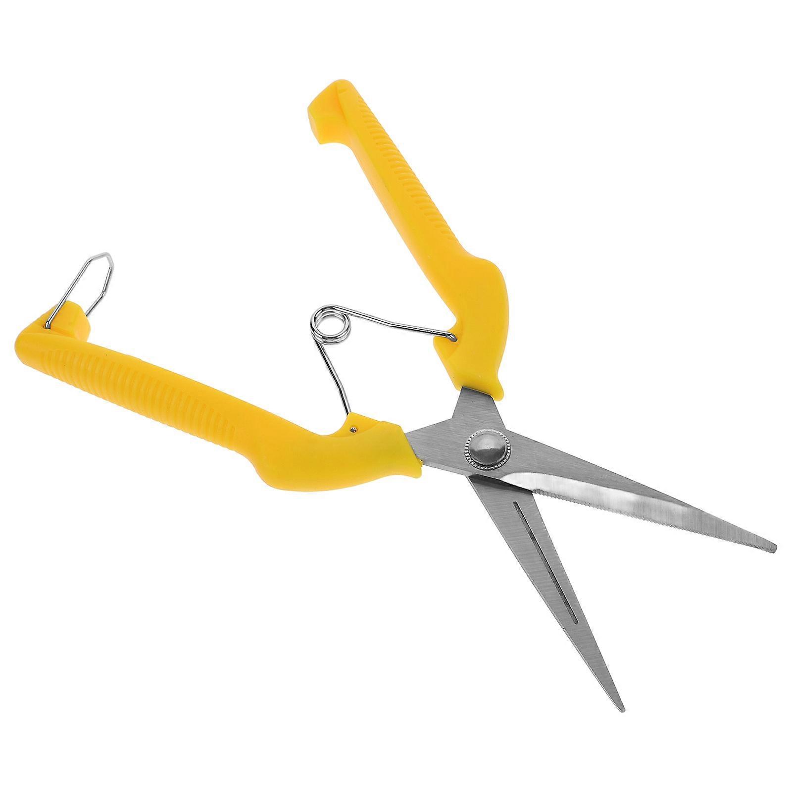 Pruner Shear Gardening Pruning Shear Multi Color Curved Trimming 1Pack