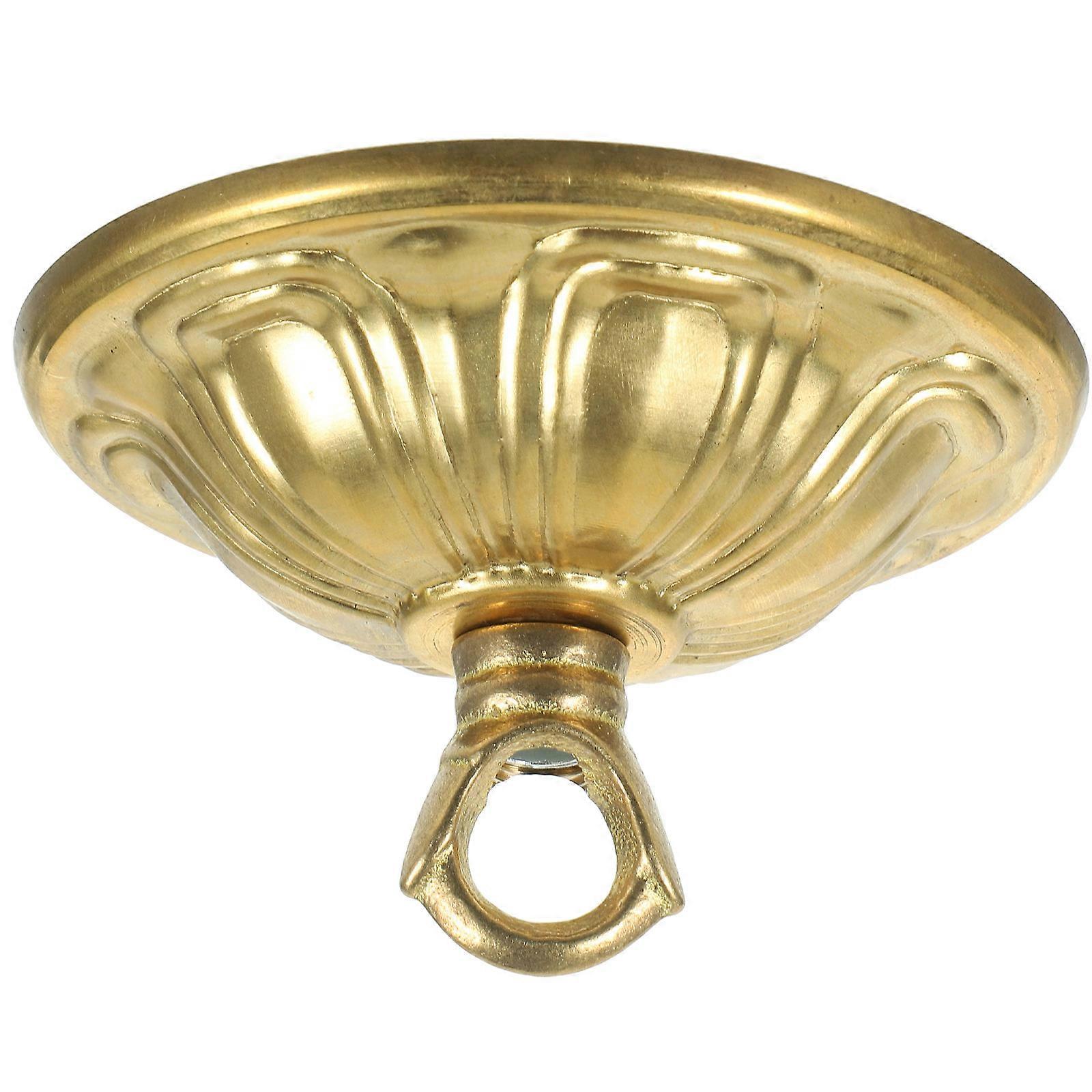 Chandelier Canopy Light Fixture Mounting Bracket Copper Pendant Light Hook Plate