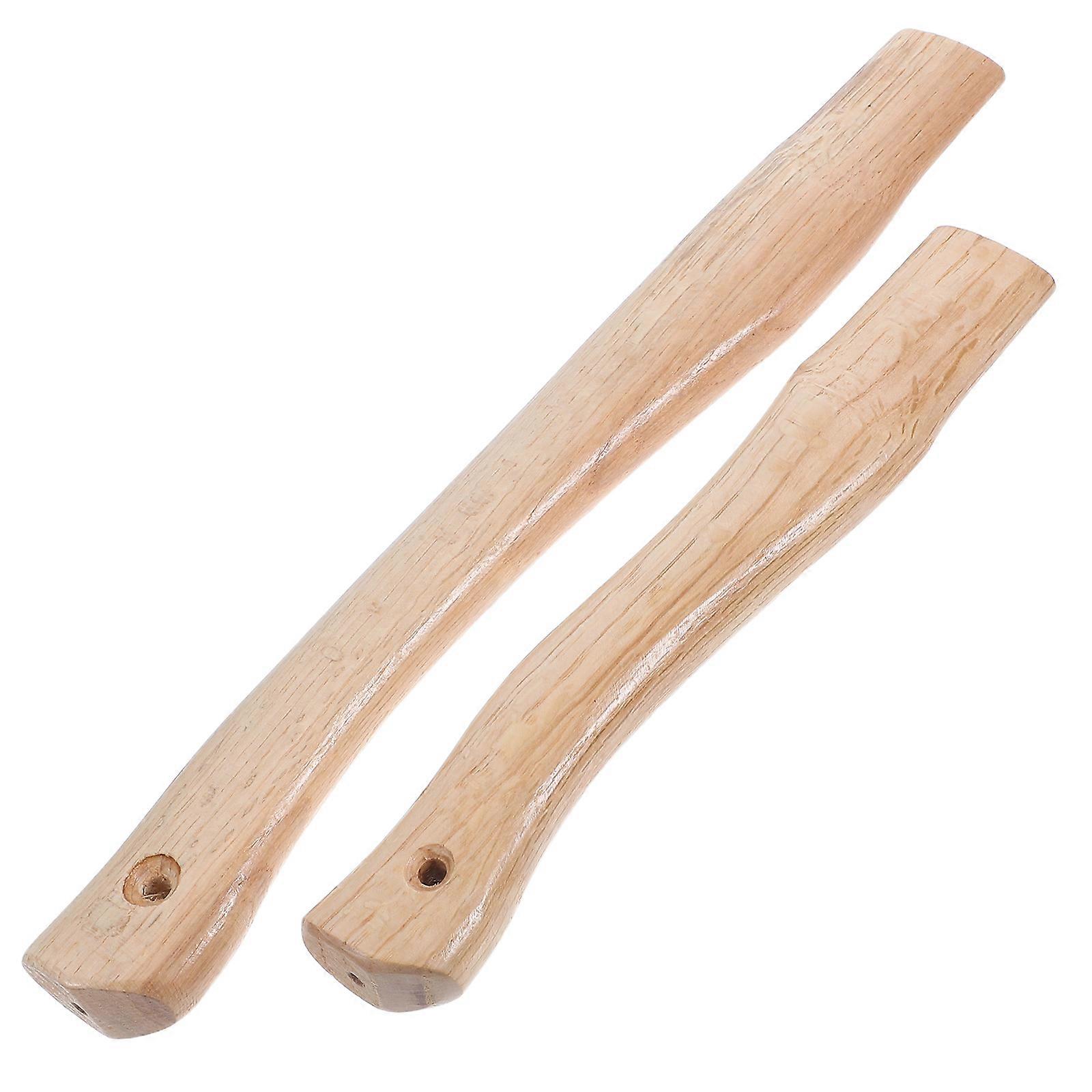 Wooden Handle Replacement for Camping and Garden Use 2Pcs Set