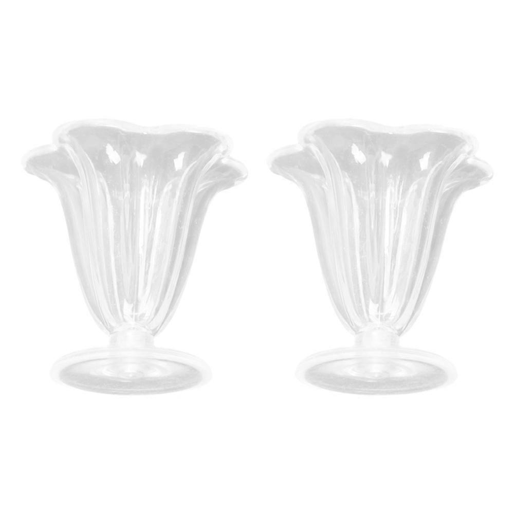 Miniature Cup Model Plastic Mini Mugs for Decoration 4Pcs Set