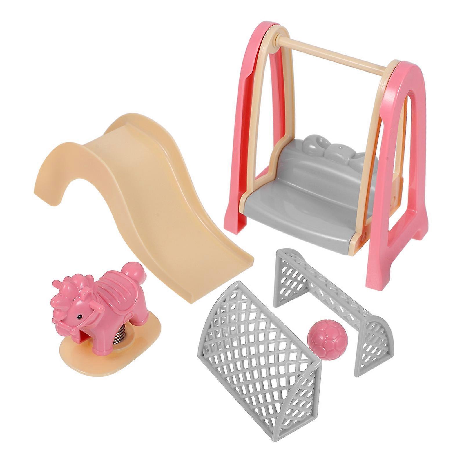 Doll House Mini Swing Toy Set for Decorative Use 1Set