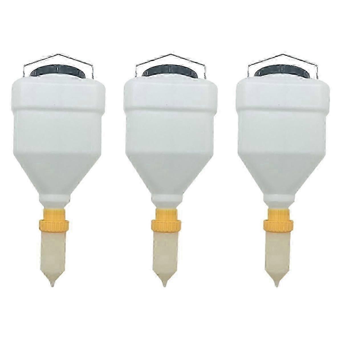 Sauce Squeeze Bottle 3.5L Hanging Dispenser 3PCS Large