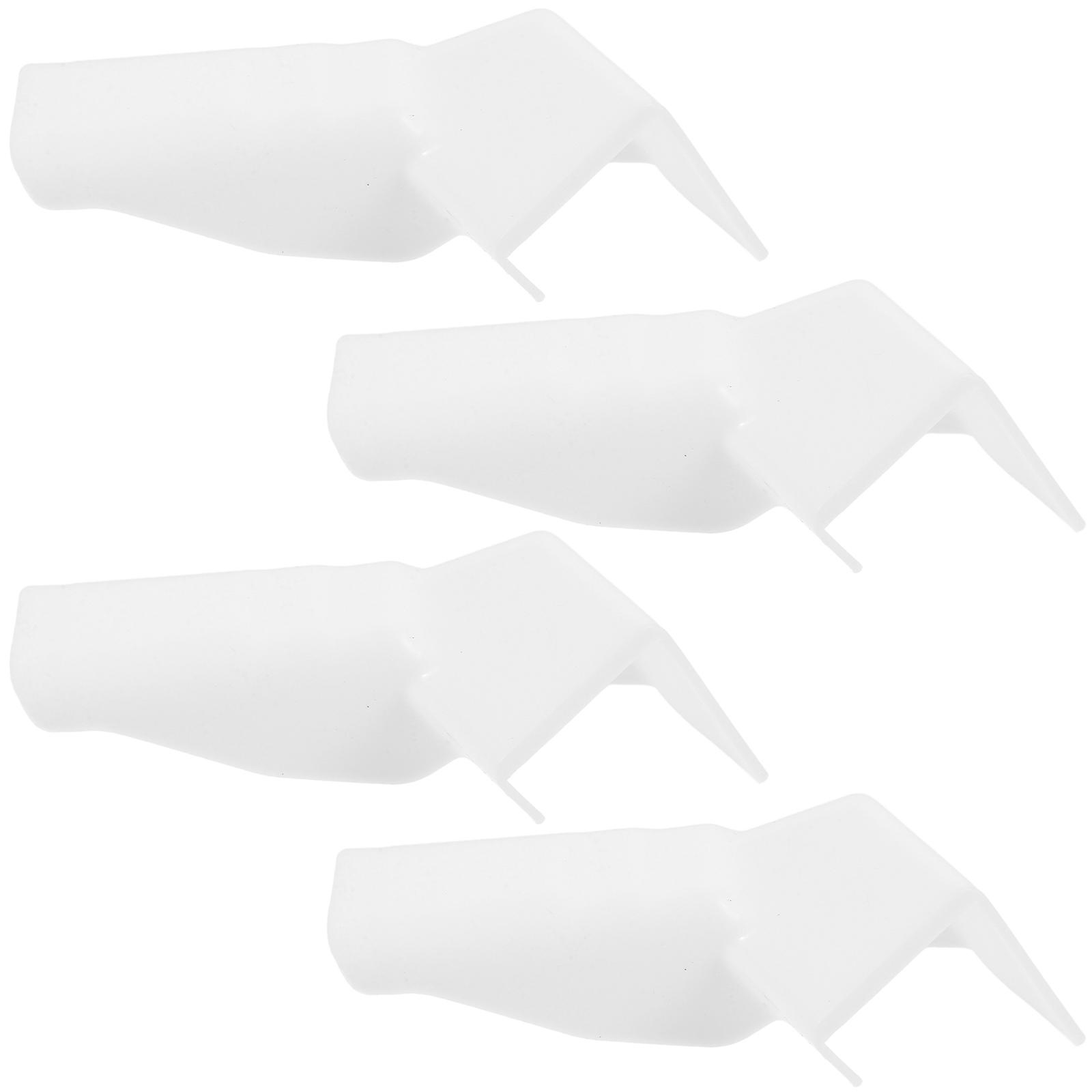 Rainwater Gutter Downspout Connector Rv Gutter Spouts for Replacement 4Pcs