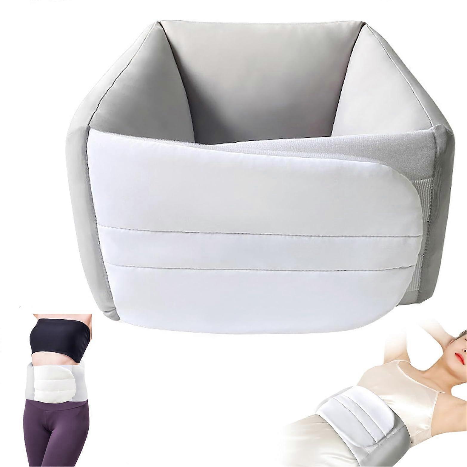 Adjustable Lumbar Support Pillow for Sleeping with 360° Wraparound and Ergonomic Spinal Alignment