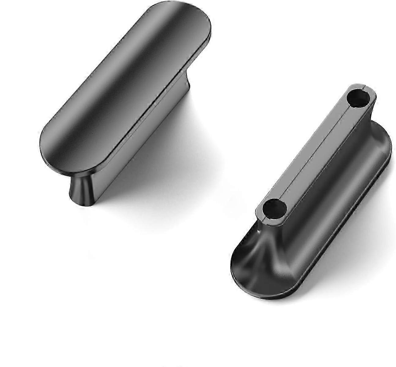 10 Pack Elegant Matte Black Cabinet Pulls, Handles Knobs For Kitchen Bathroom Cabinets And Drawers