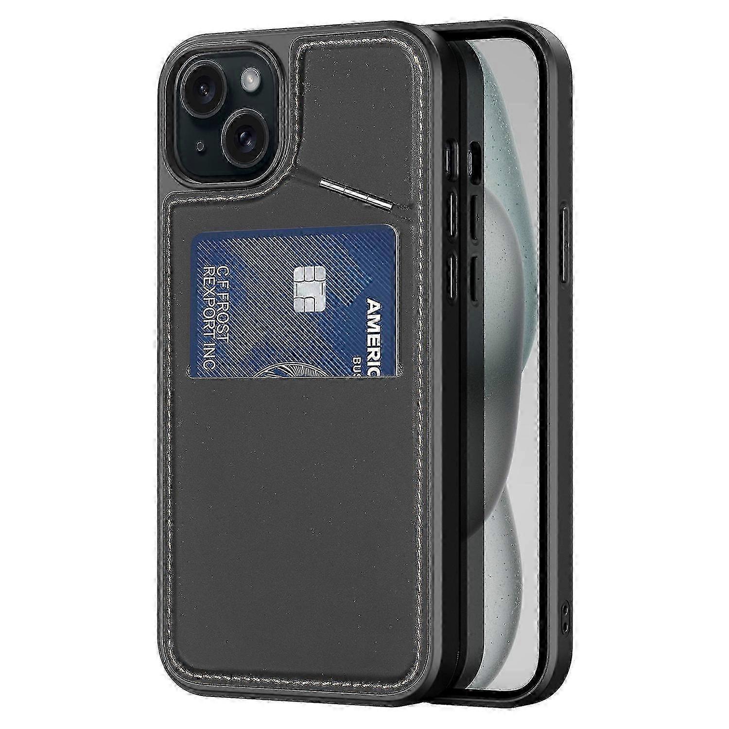 MagSafe Compatible Case for iPhone 15 with Integrated Rotatable Kickstand