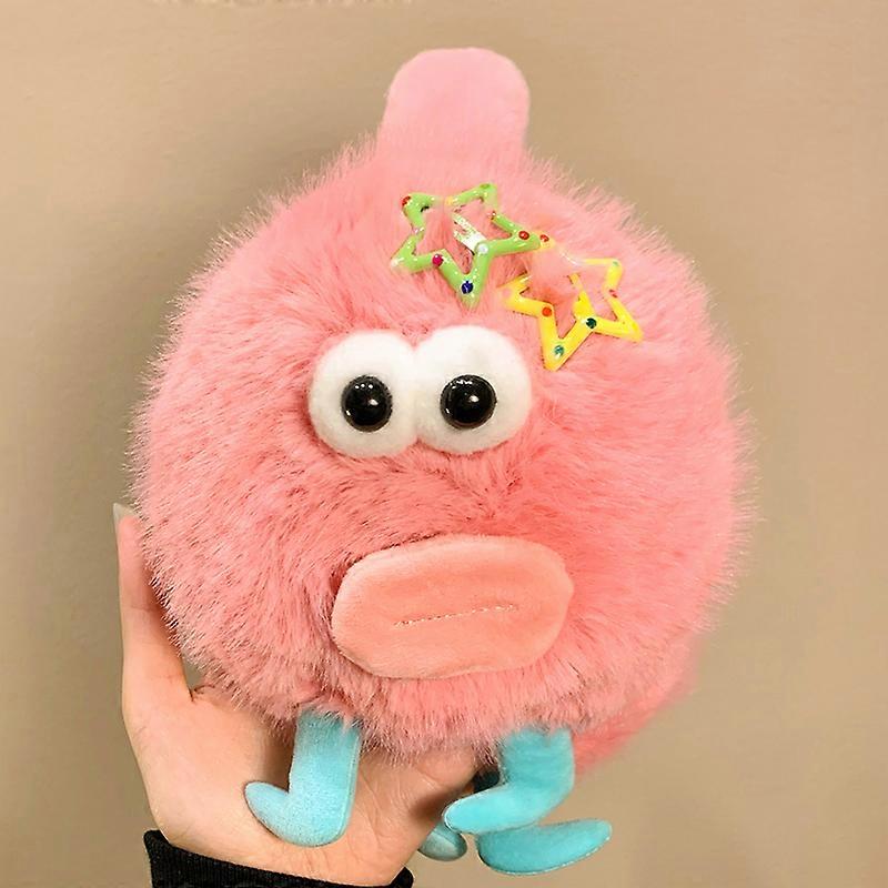 Cache-oreilles monstre dr?le pour femme, mignon, chaud, r��sistant au froid, en peluche, cadeaux de no?l pour amis, 2025