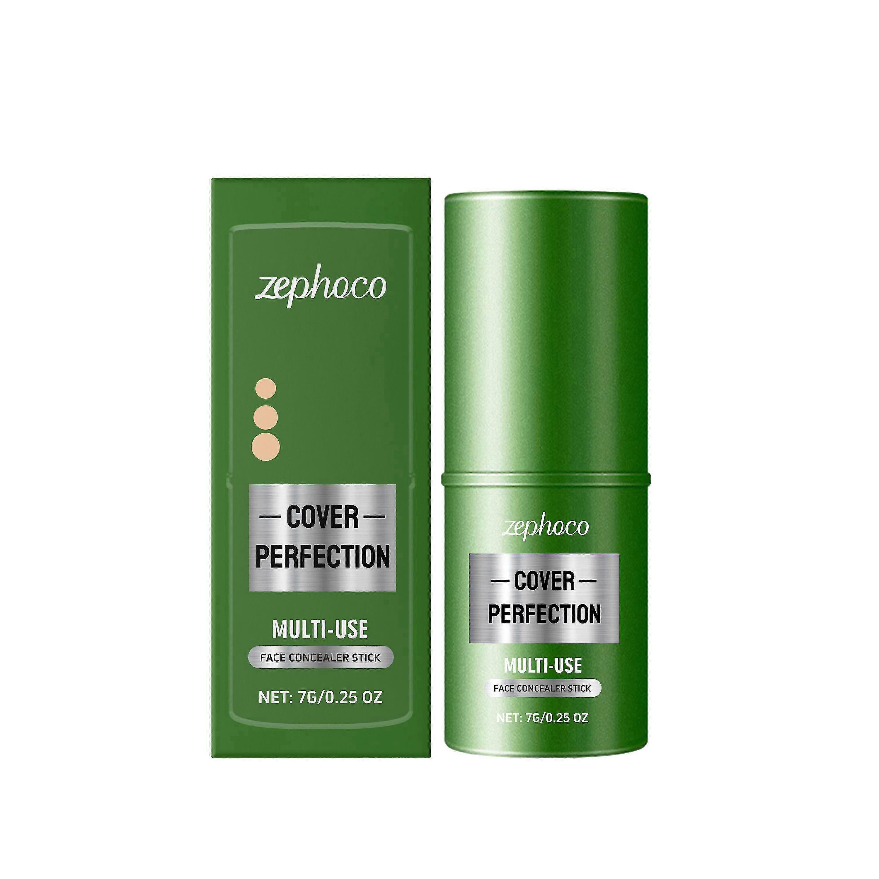 Lightweight Moisturizing Foundation & Concealer Stick  Flawless Matte Finish, Easy Touch-Up, Covers Pigmentation & Tiny Scars, Travel-Friendly Makeup