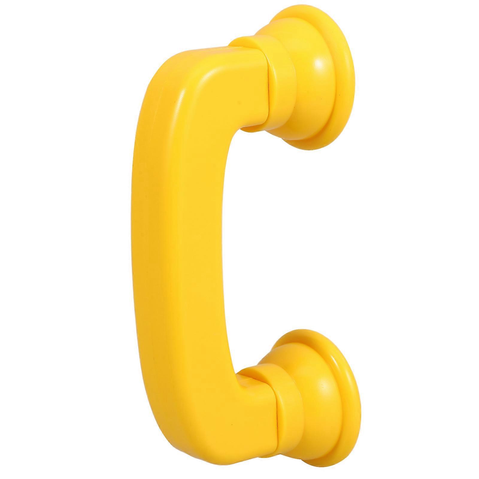 Yellow Reading Whisper Phone Toy for Classroom Use ABS Material