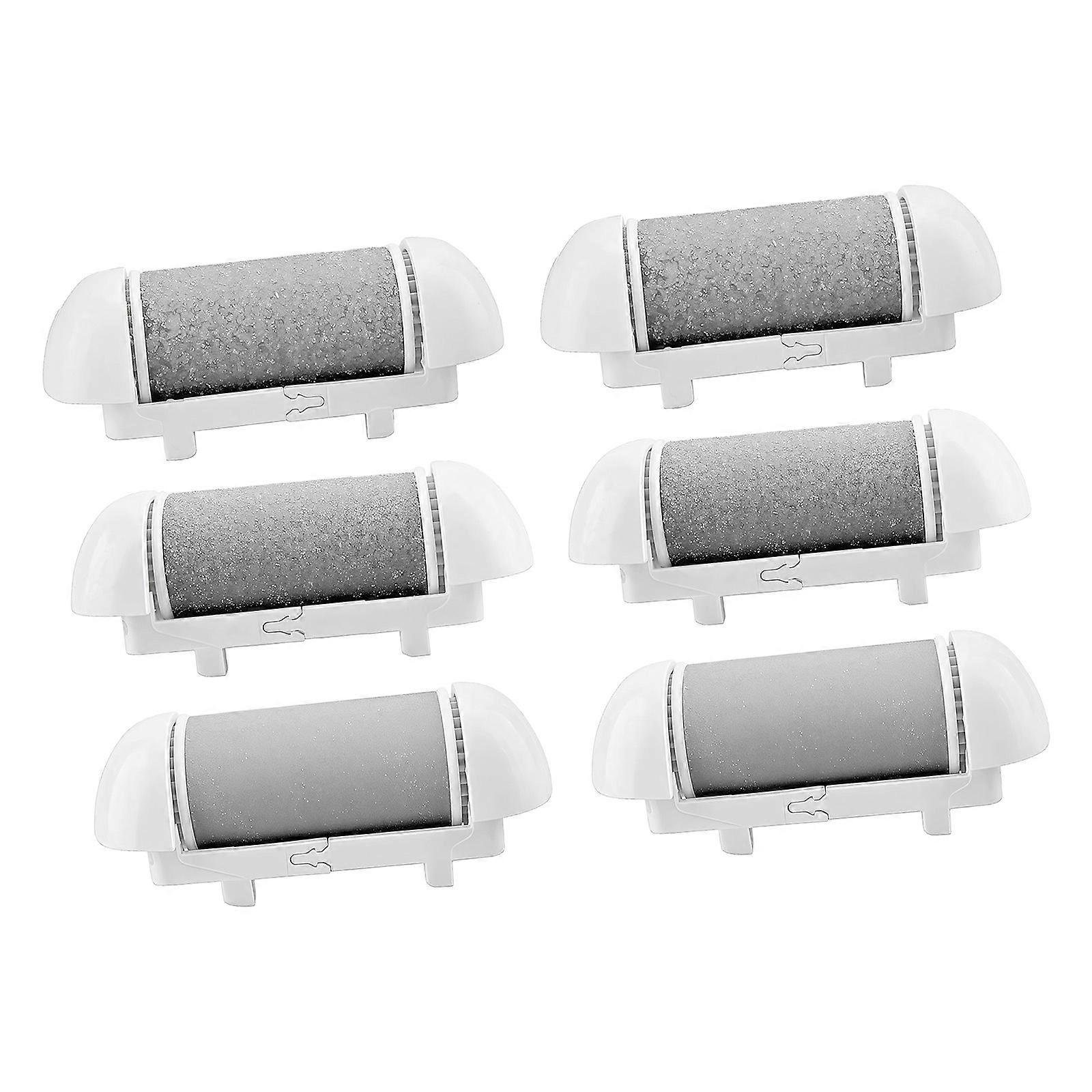 Replacement Rollers Durability For Electric Callus Remover Long Lasting Comfortable Solution For Foot Care Routine  White