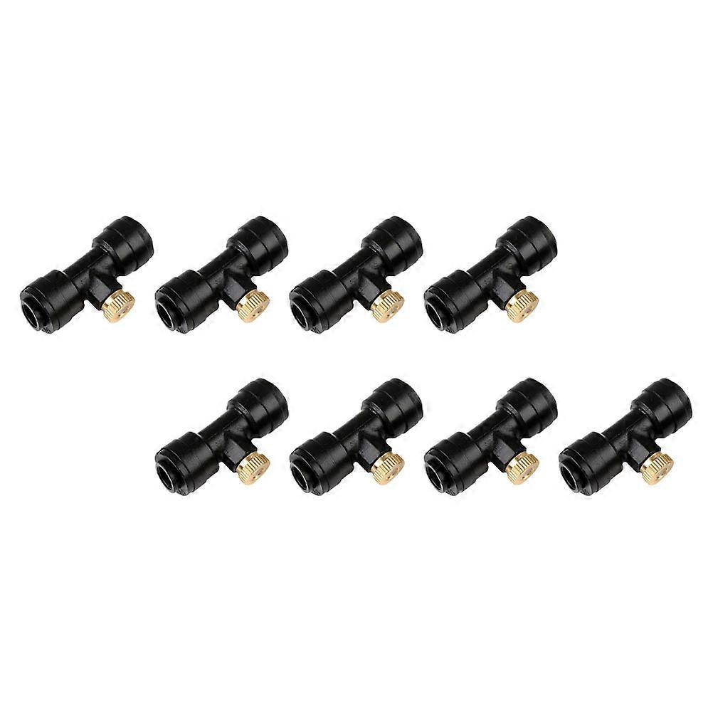 Copper Nozzle Accessory Brass Misting Nozzle for Irrigation Sprinklers 8Sets