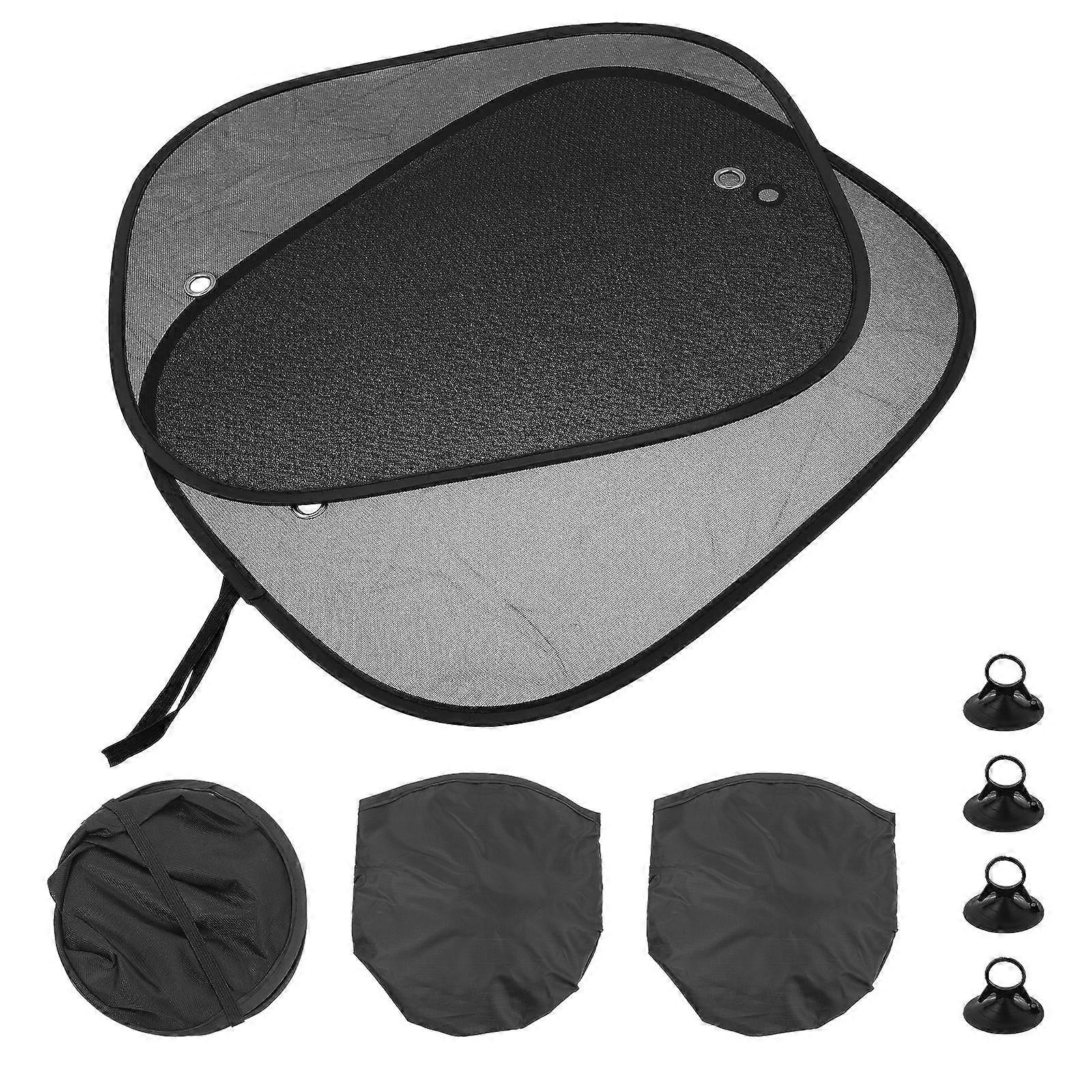 Car Accessories Side Window Sunshade with Suction Cups 1Pair