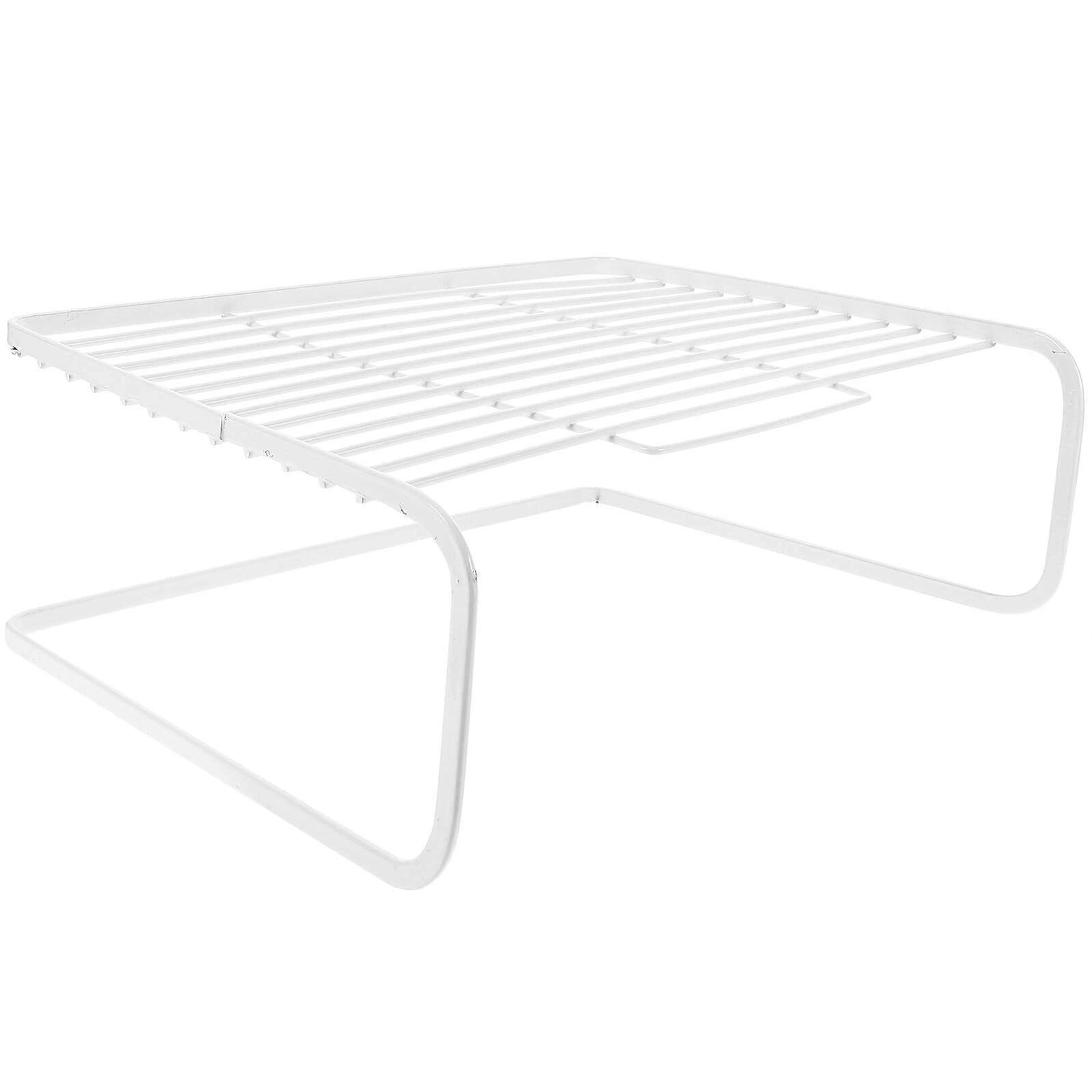 DoubleLayer Router Holder Shelf with SpaceSaving Design, Tabletop Storage Rack for Home and Office